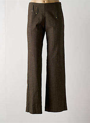 Pantalon drept verde COCO MENTHE femeie