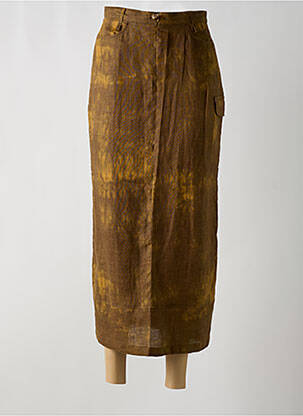 Fustă lungă galben PAUSE CAFE femeie