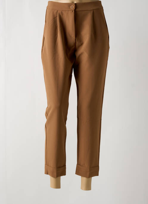 Pantalon 7/8 maro POUSSIERE D'ETOLE femeie