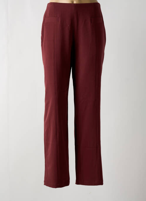 Pantalon drept roșu COCO MENTHE femeie