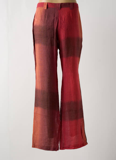 Pantalon drept roșu UN POINT C EST TOUT femeie