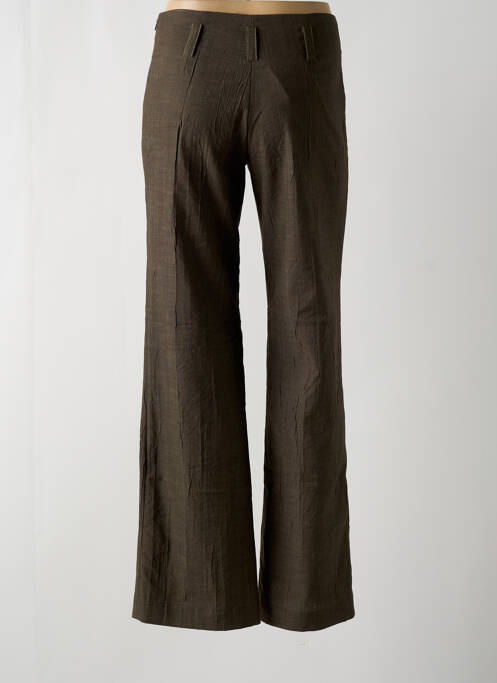 Pantalon drept verde COCO MENTHE femeie