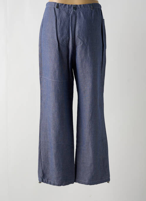 Pantalon drept albastru PAUSE CAFE femeie