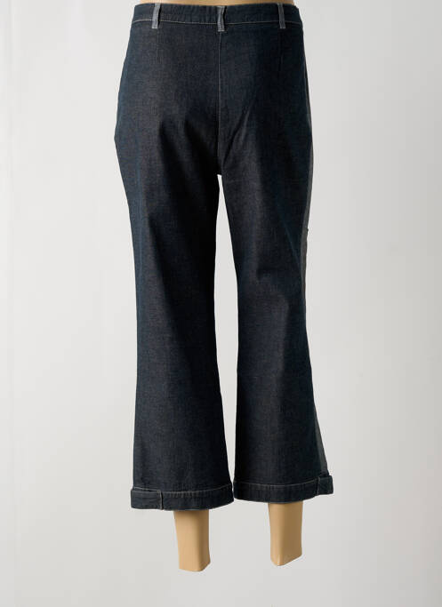 Pantalon trei sferturi albastru UN POINT C EST TOUT femeie