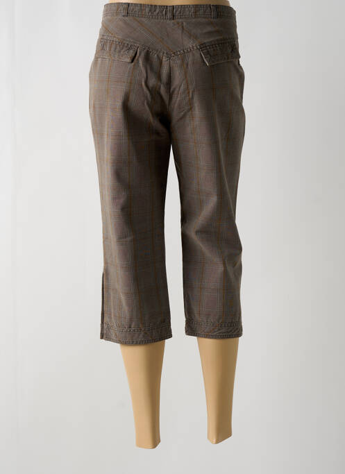 Pantalon trei sferturi maro PAUSE CAFE femeie