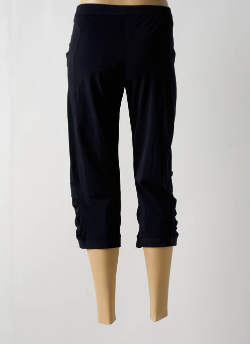 Pantalon trei sferturi negru COCO MENTHE femeie