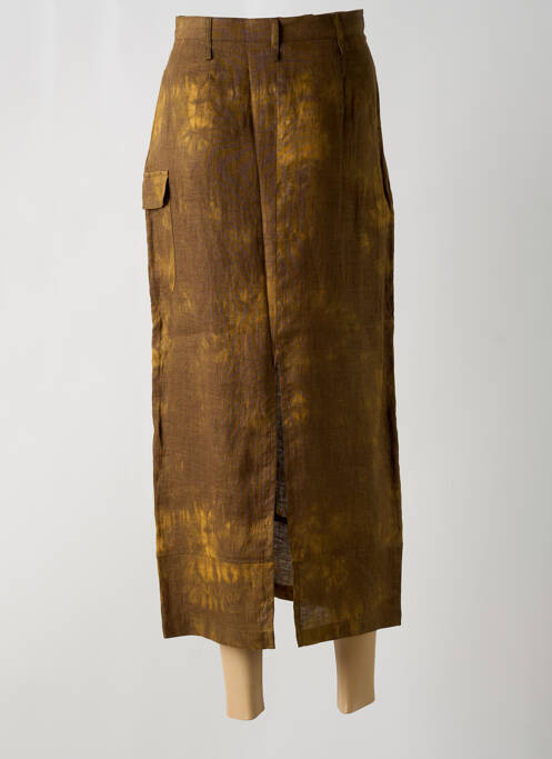 Fustă lungă galben PAUSE CAFE femeie