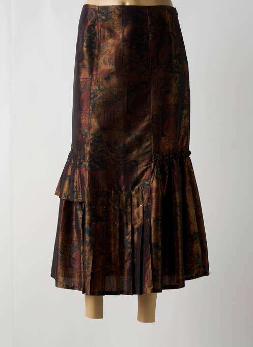 Fustă lungă maro UN POINT C EST TOUT femeie