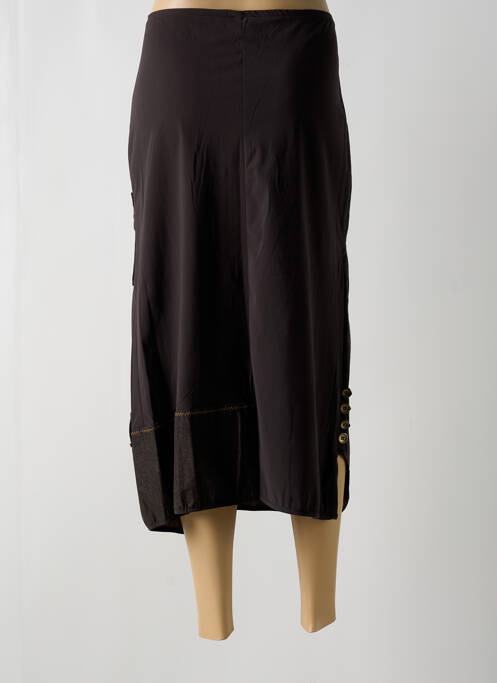 Fustă lungă maro PAUSE CAFE femeie