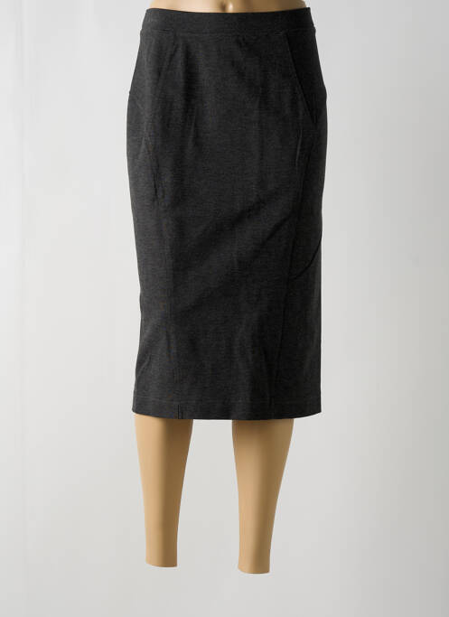 Fustă midi gri POUSSIERE D'ETOLE femeie