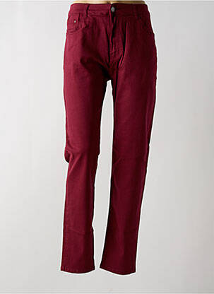 Blugi cu croială slim roșu VOGGO bărbat