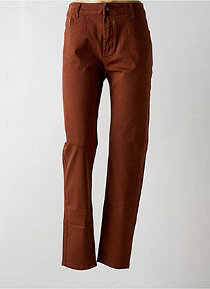 Blugi cu croială slim portocaliu VOGGO bărbat