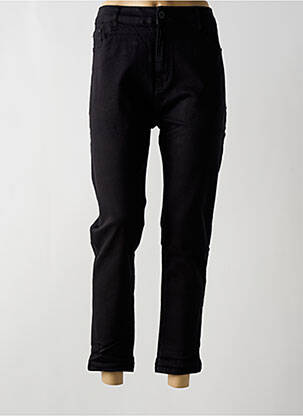 Blugi cu croială slim negru VOGGO bărbat