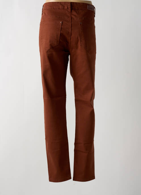 Blugi cu croială slim portocaliu VOGGO bărbat