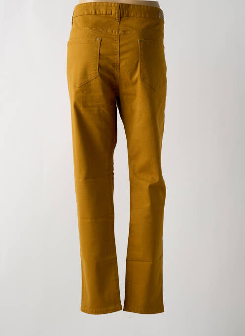 Blugi cu croială slim galben deschis VOGGO bărbat