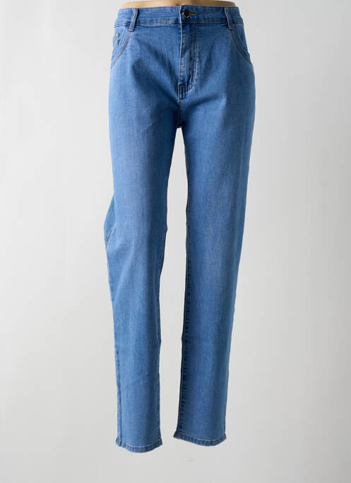 Blugi cu croială slim albastru VOGGO femeie