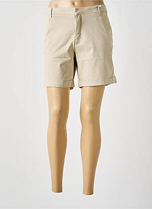Bermudă bej TBS femeie