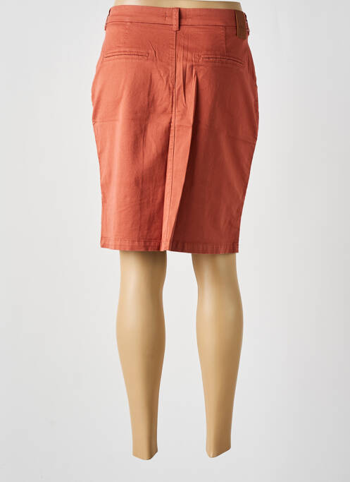 Fustă midi maro TBS femeie