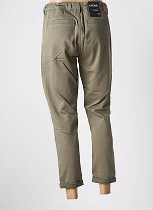 Pantalon 7/8 elasticitate mărime normală verde KAPORAL femeie