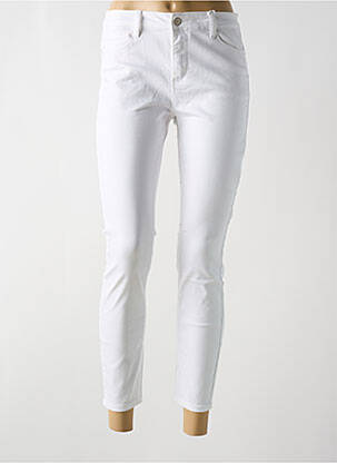 Blugi skinny alb ORAIJE femeie