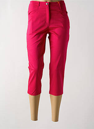 Pantalon trei sferturi roz CHRISMAS'S femeie