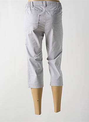 Pantalon trei sferturi elasticitate mărime normală gri GERKE MY PANTS femeie