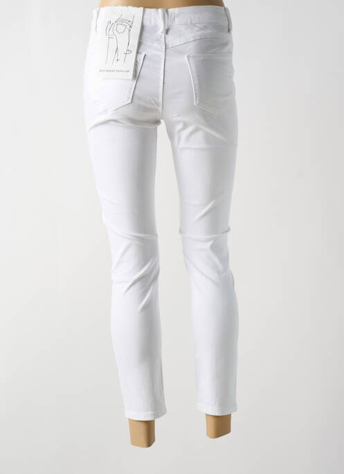 Blugi skinny alb ORAIJE femeie