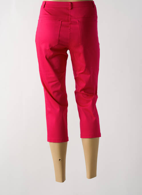 Pantalon trei sferturi mărime normală mărime normală roz CHRISMAS'S femme