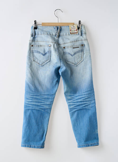 Pantalon trei sferturi albastru ONADO femeie