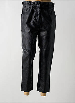 Pantalon 7/8 talie înaltă talie înaltă negru RINASCIMENTO femeie