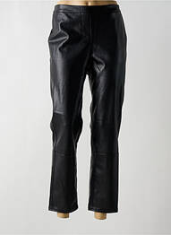 Pantalon 7/8 talie elastică mărime normală negru SCHOOL RAG femeie