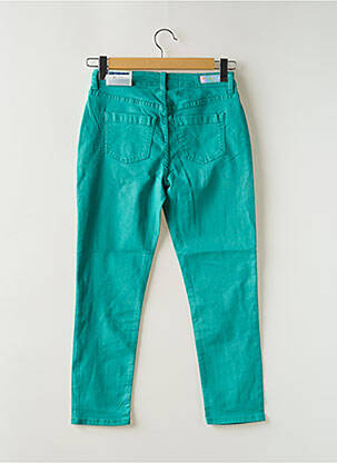 Pantalon 7/8 elasticitate mărime normală verde STREET ONE femeie