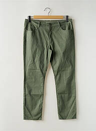 Pantalon 7/8 elasticitate mărime normală verde SOO femme