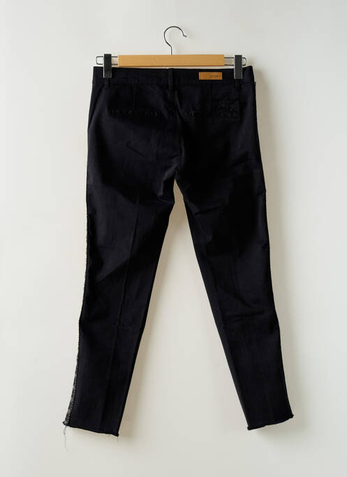 Pantalon chino negru HAPPY femeie