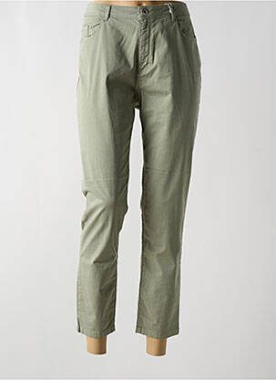 Pantalon 7/8 verde TBS femeie