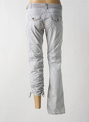 Pantalon slim talie joasă talie joasă gri MEXX femeie