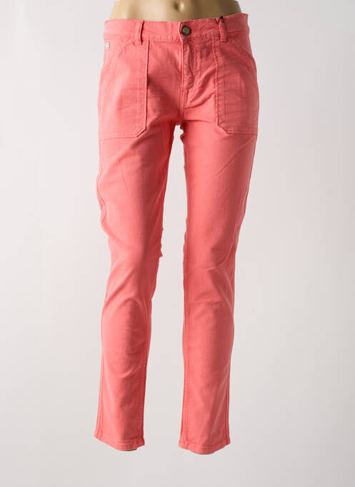 Blugi cu croială slim roz RED LEGEND femeie