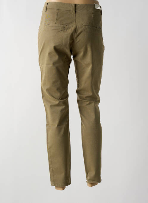 Pantalon chino verde KANOPE femeie