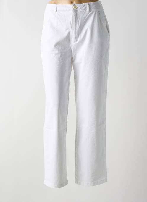 Pantalon chino alb REIKO femeie