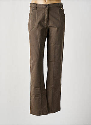 Pantalon drept maro MAT DE MISAINE femeie