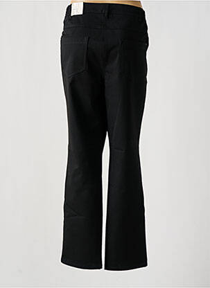 Pantalon drept talie elastică mărime normală negru GERKE MY PANTS femeie