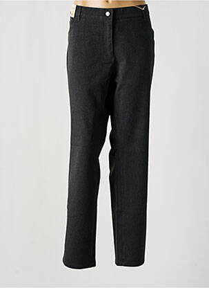 Pantalon slim talie elastică mărime normală gri GERKE MY PANTS femeie