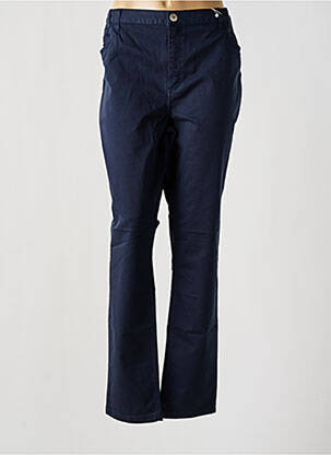 Pantalon slim albastru TBS femeie