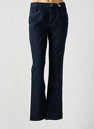 Blugi cu croială slim albastru TBS femeie