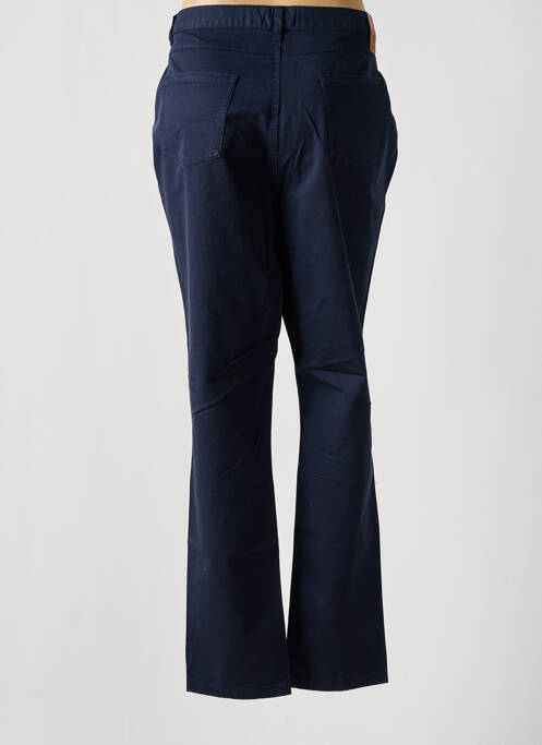 Pantalon slim talie elastică mărime normală albastru TBS femme