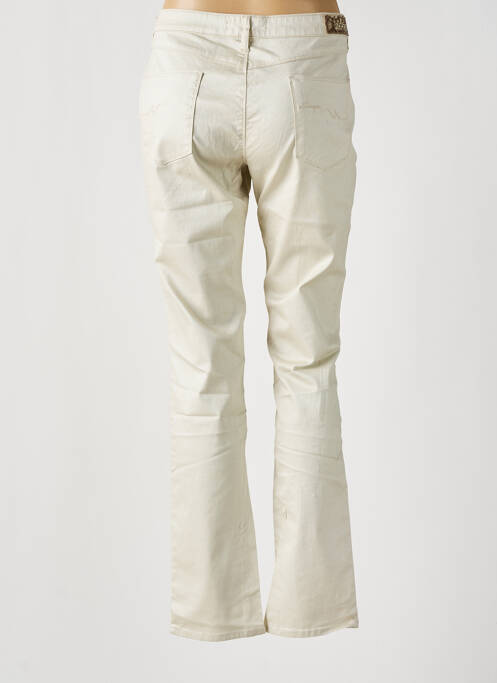 Pantalon slim bej KANOPE femeie