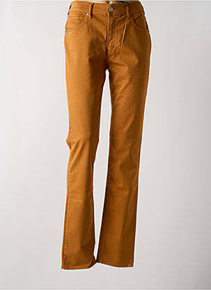 Pantalon slim galben CIMARRON femeie