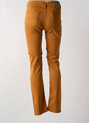 Pantalon slim elasticitate mărime normală galben CIMARRON femeie