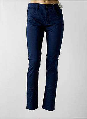 Pantalon slim elasticitate mărime normală albastru KY CREATION femeie