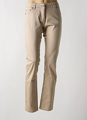 Pantalon slim bej LPB femeie